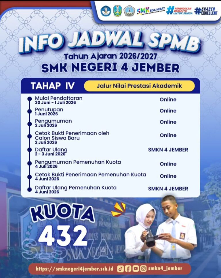 SPMB 2026: Verifikasi Nilai Rapor oleh Calon Murid Baru dimulai hari ...
